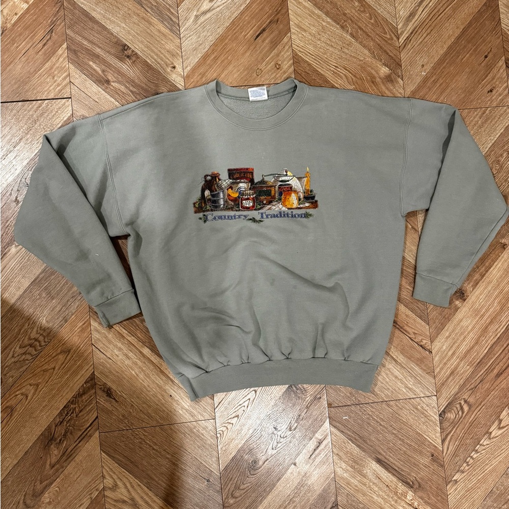 Vintage country crew neck